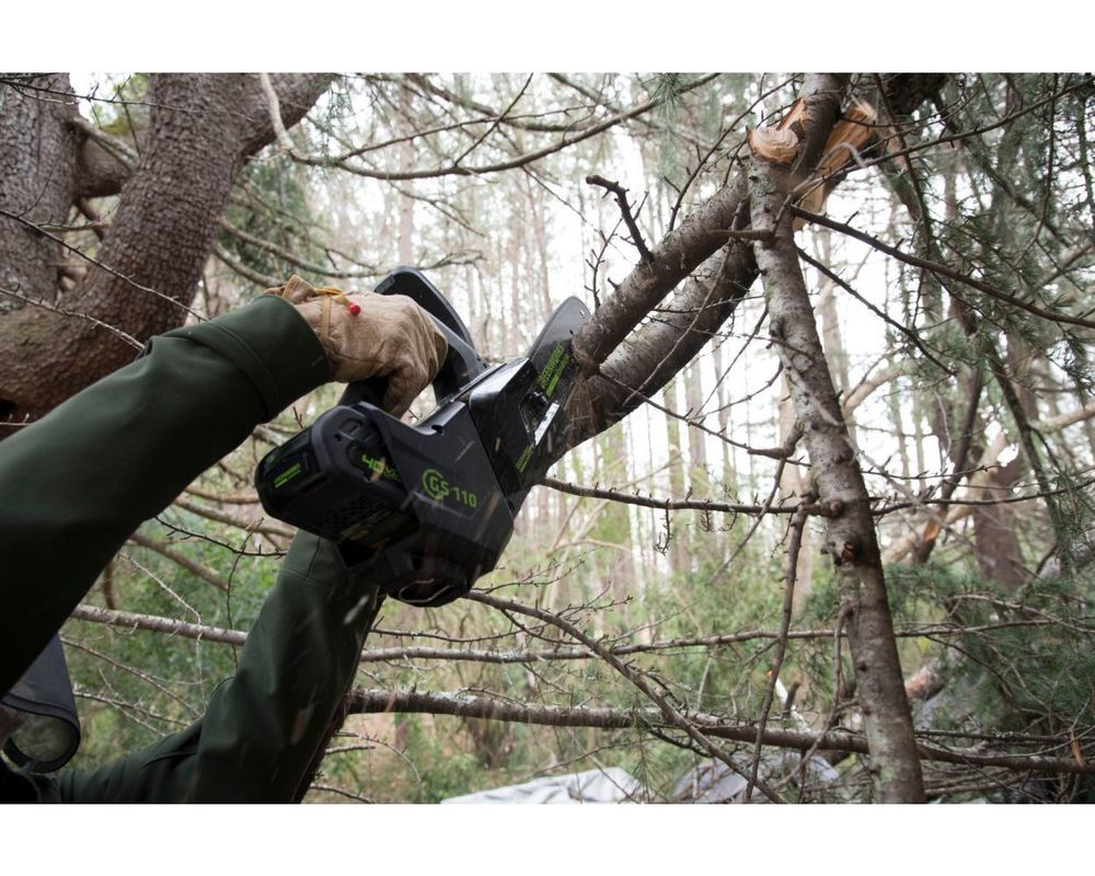 Аккумуляторная цепная пила Greenworks GD40TCS, 2003807,40v, 25 см, без АКБ и ЗУ