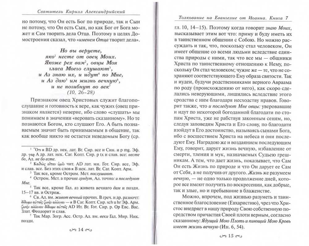 Толкование на Евангелие от Иоанна в 2 томах. Святитель Кирилл Александрийский