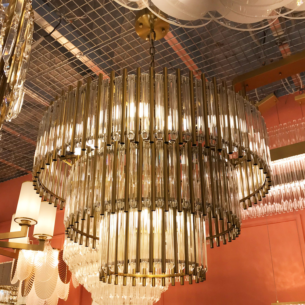 Люстра Cloyd BOULEVAR C16 / Ø80 см - латунь брашир. (арт.10639)