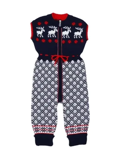 Комбинезон для малыша/Костюм вязаный