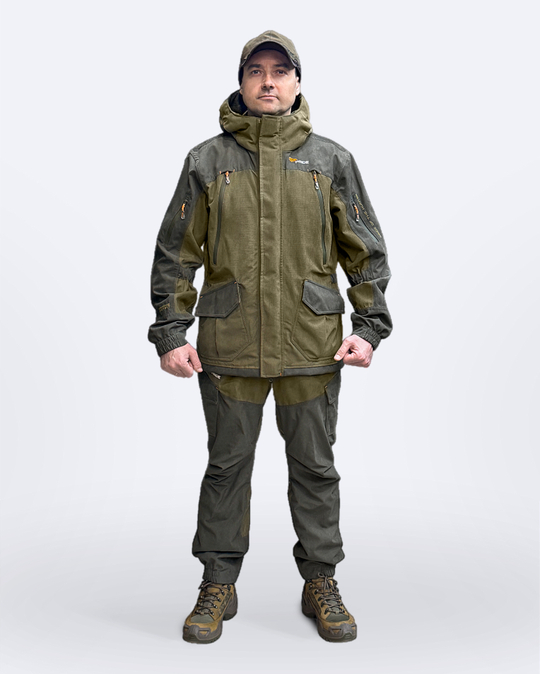 Костюм Магнум Pride демисезонный Хаки, мембрана 10000/10000, утеплённый