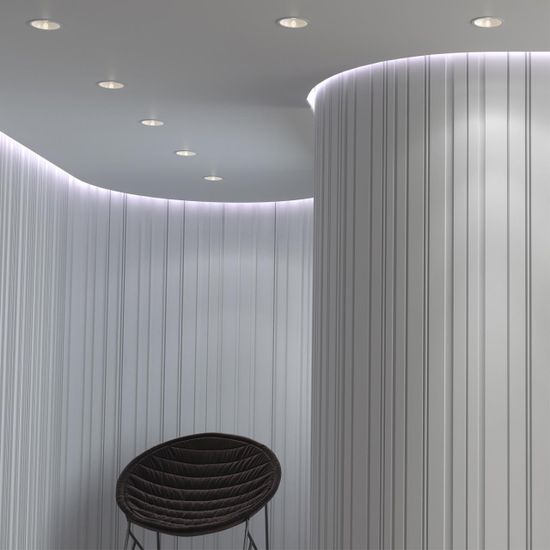 358694 SPOT NT21 462 белый Светильник встраиваемый светодиодный IP20 LED 4000К 20W 100-265V KNOF