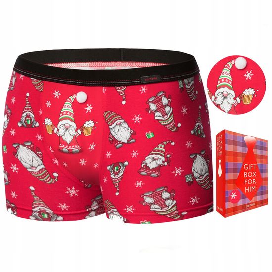 Трусы мужские боксеры Cornette Swiateczne Gnome Christmas 007/68