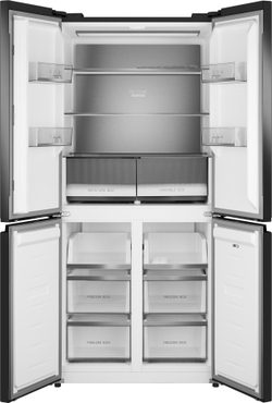 Холодильник Weissgauff WCD 450 Rock Glass NoFrost Inverter