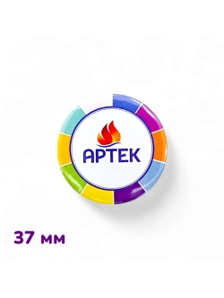 Значок закатной 37 мм