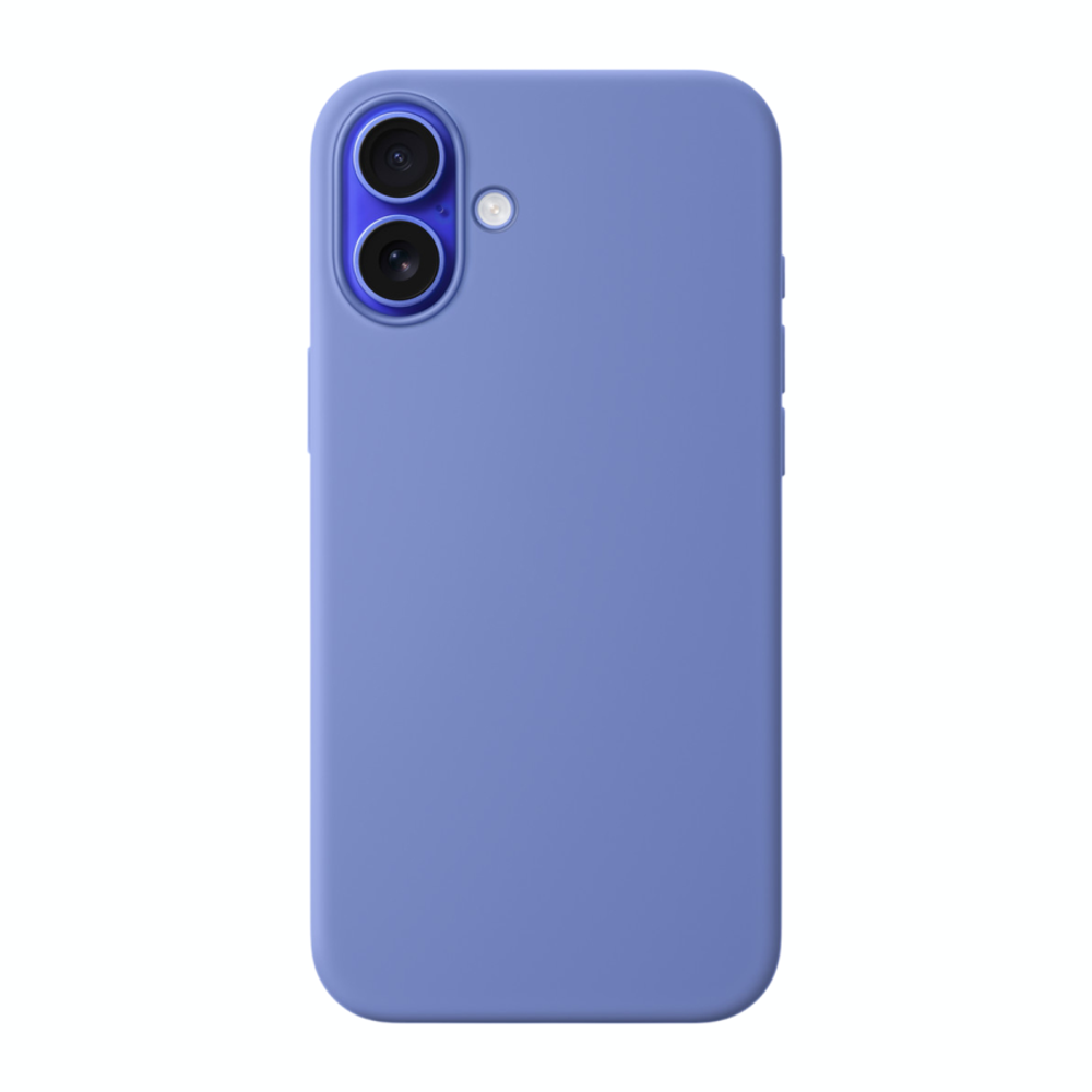 Силиконовый чехол MagSafe Apple Silicone Case для iPhone 16 Plus, Синий гиацинт