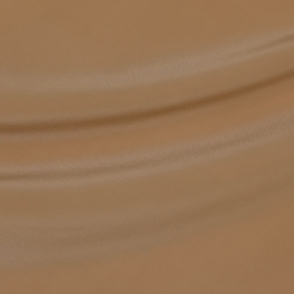 Шёлковый крепдешин (79 г/м2) бежевого цвета