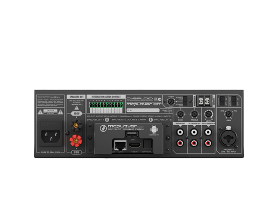 CVGAUDIO MCPLAYER 8T профессиональный микшер-усилитель, мощность 80W/100V