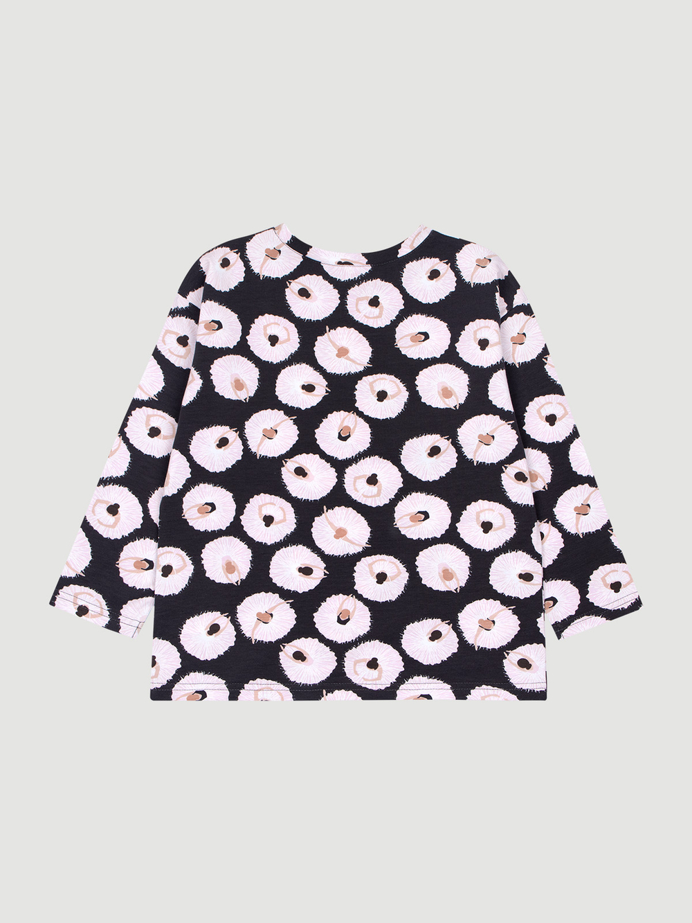 Лонгслив оверсайз Mjölk Балерины