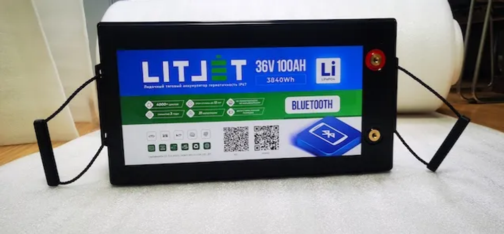 LITJET Тяговый аккумулятор глубокого цикла 36V 150Ah display (только под заказ)