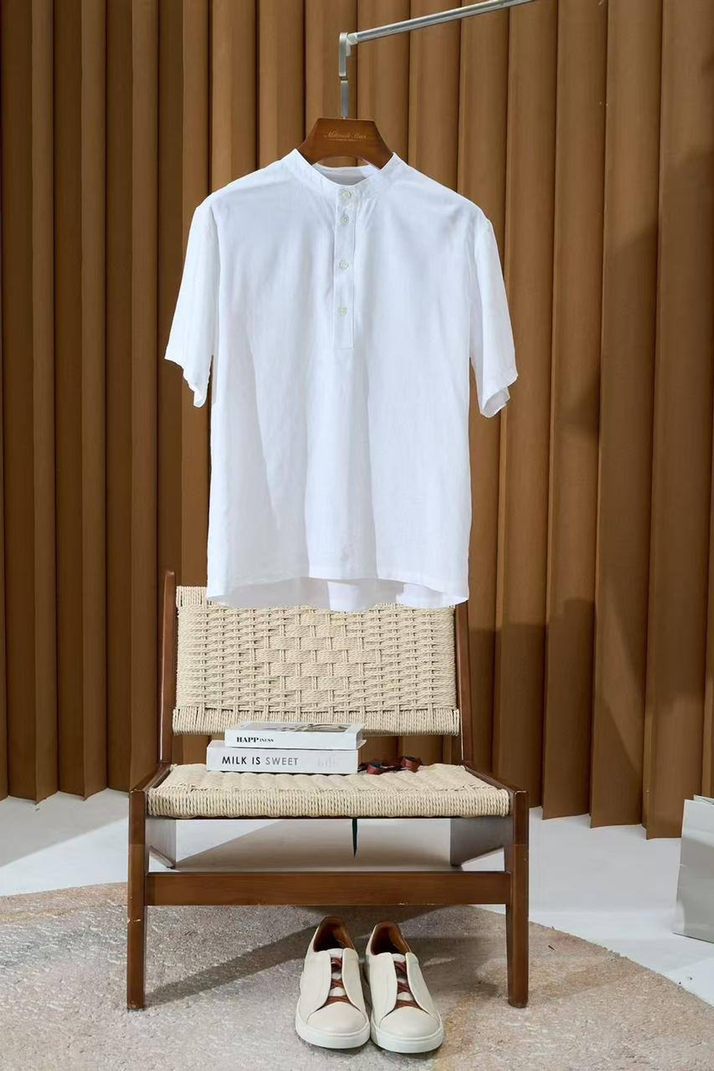 Льняная рубашка Loro Piana