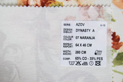Рогожка Cotonelo Dynasty (Котонело Династи) A 07 Naranja