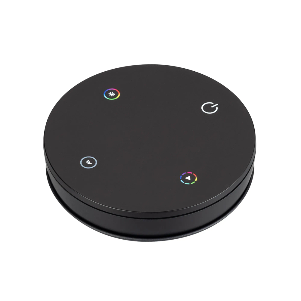 INTELLIGENT ARLIGHT Пульт SMART-801-22-1G-RGBW Black (3V, Magnet, 2.4G) (IARL, IP20 Пластик, 5 лет) 046479