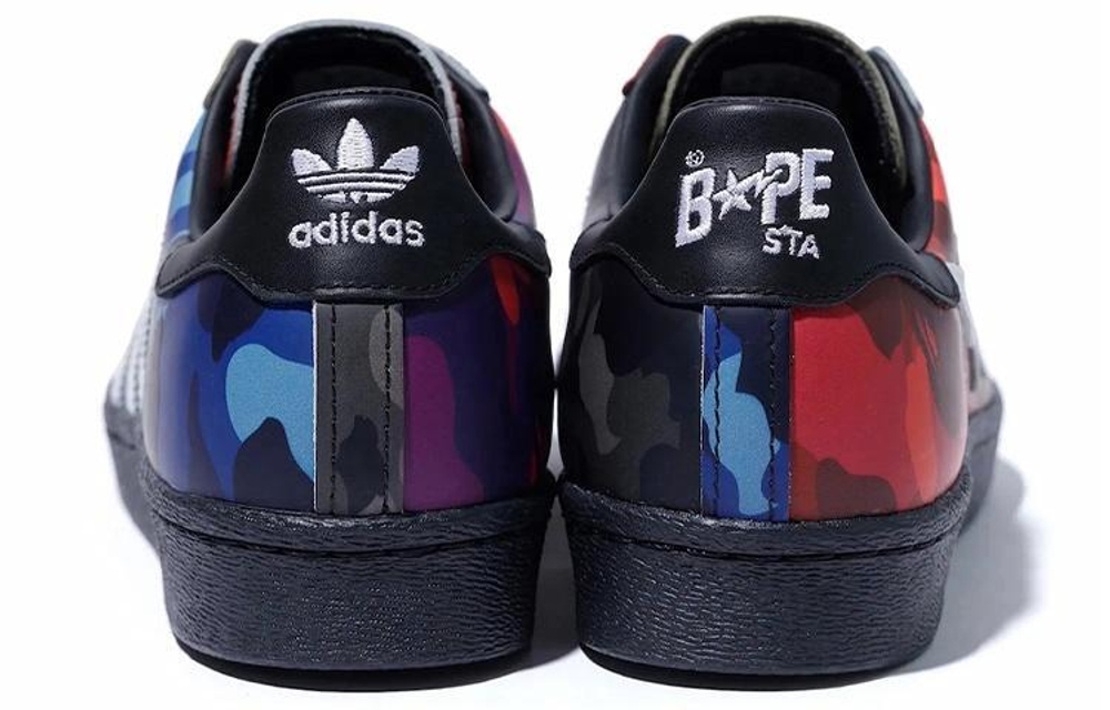 Кроссовки A Bathing Ape X Adidas Originals Superstar