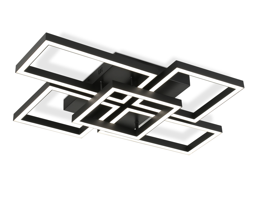 FA1012/4+1 BK черный 90W 3000K-6400K 710*490*95 (ПДУ ИК)