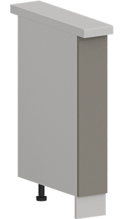 Кухня Модуль ШНБ 150 Ликата / Теплый серый