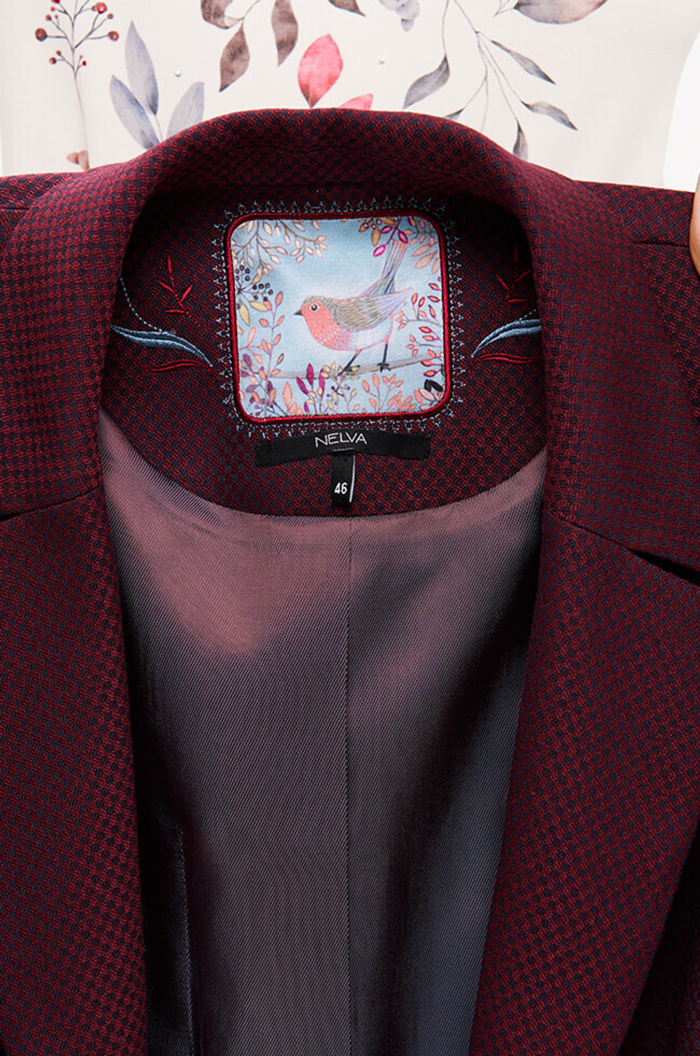 1951 Жакет женский (бордо)