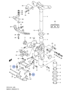 Пружина для лодочных моторов DF20/DF25