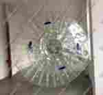 Гидро/аква зорб "Кристалл", ПВХ, диаметр 2,8 м, один вход