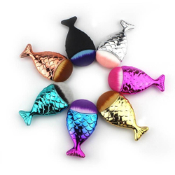 Кисть Рыбка для макияжа, маленькая, 1шт