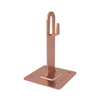Металлический держатель для плоской кровли, 150 мм, медь