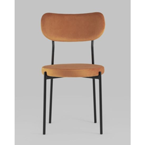 Стул обеденный Барбара велюр терракотовый 4 шт.