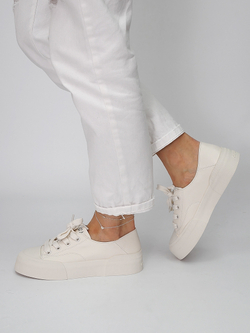 Кеды женские натуральная кожа