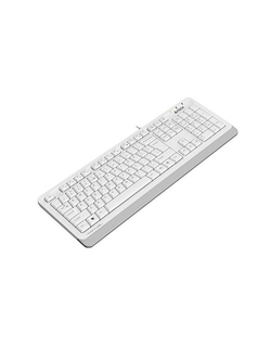 Клавиатура A4Tech Fstyler FKS10 белый/серый USB [1530198]