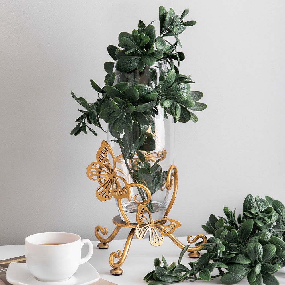 Ваза Бабочка Эир Бронза