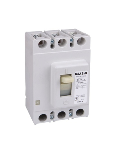 Выключатель автоматический 320А 3200Im ВА04-36-340010 УХЛ3 690В AC КЭАЗ 107556