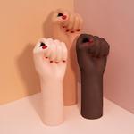 Ваза для цветов girl power, brown, 32 см