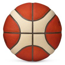 Мяч баск. MOLTEN B6G5000 р.6, FIBA Appr, 12 панелей, нат.кожа, бутил.камера, кор-беж-чер