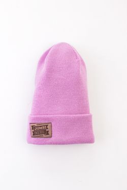 Шапка весенняя/осенняя вязаная КИКИ(Сирень)