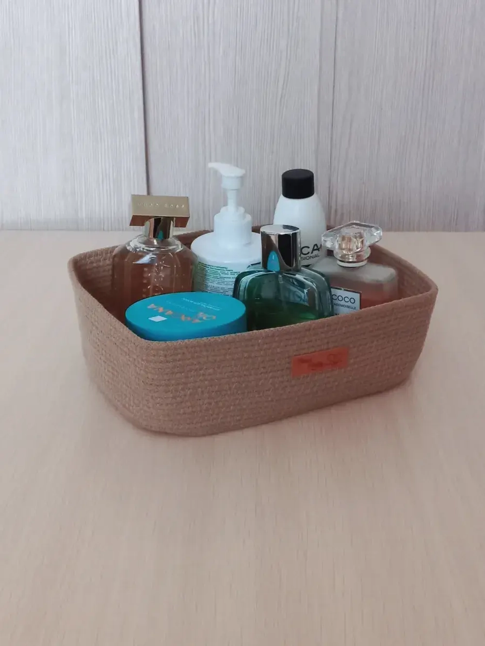 Корзина для хранения плетеная