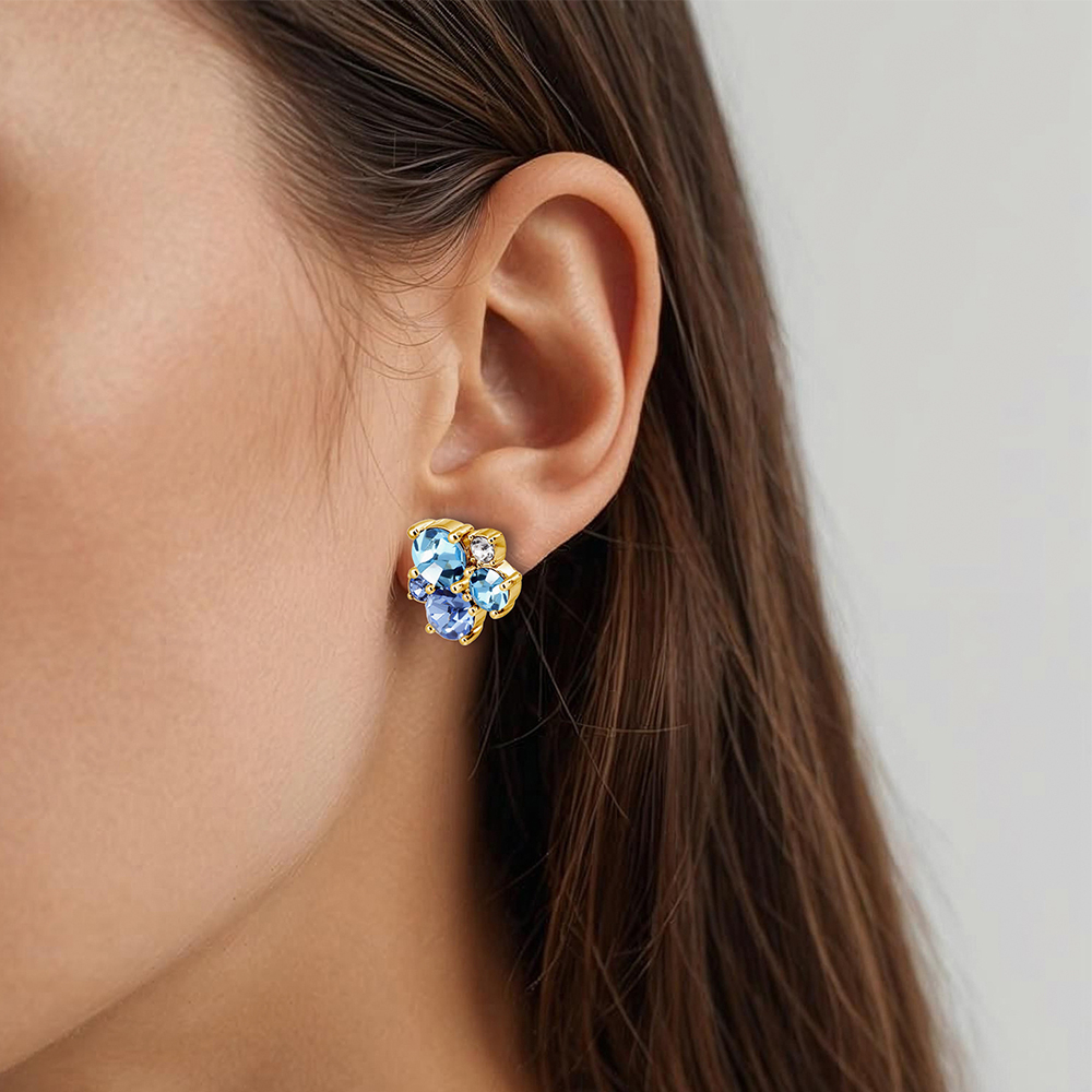 Серьги Dyrberg Kern MINNIE SG AQUA 480158