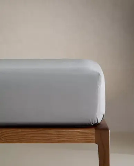 ZARA HOME ДЕТСКАЯ ОДНОТОННАЯ ПРОСТЫНЯ, ЗЕЛЕНЫЙ