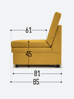 Кресло-кровать "Экономик" 80 см