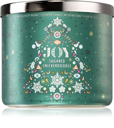 Bath & Body Works Sugared Snickerdoodle - ароматическая свеча с эфирными маслами /   411  g  / GTIN 667555537926