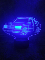 3Д-светильник "Автомобиль - Мерседес  (Mercedes-Benz)"
