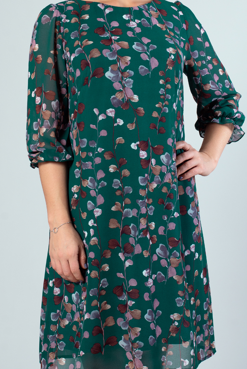 Платье женское 3831ВПБ, малахит наб #284Ман053831ВПБ