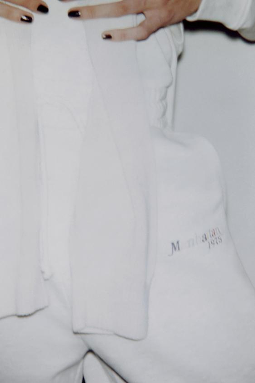 ZARA БРЮКИ В СТИЛЕ ПРЕППИ, СЕРЫЙ МЕЛАНЖ