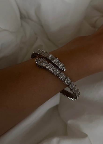 Браслет ЗМЕЯ silver