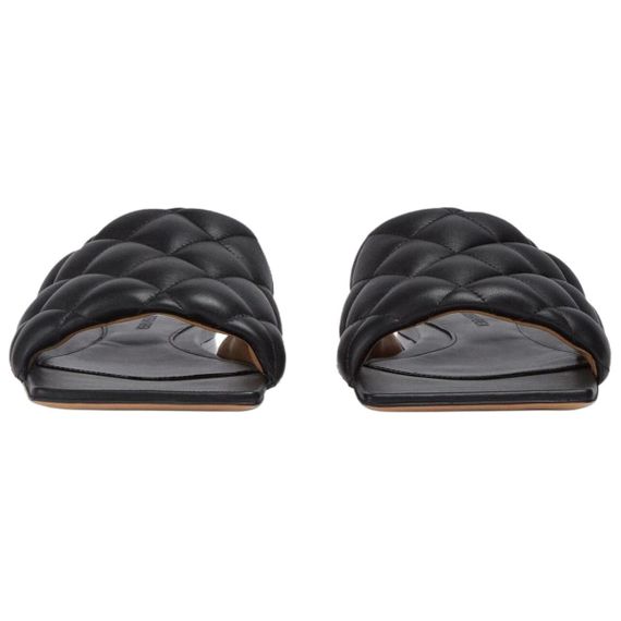 Bottega Veneta Checkered Slip-On Sandal 'Black'