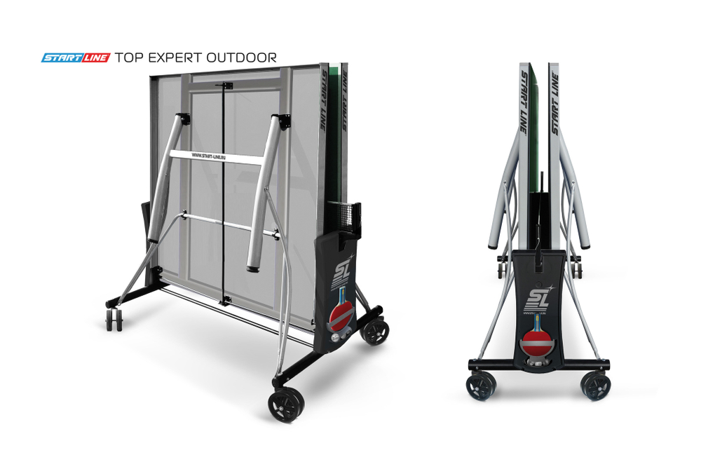 Стол теннисный Top Expert 6 Всепогодный Зелёный