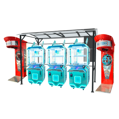 Навес с солнечными батареями на 5 автоматов