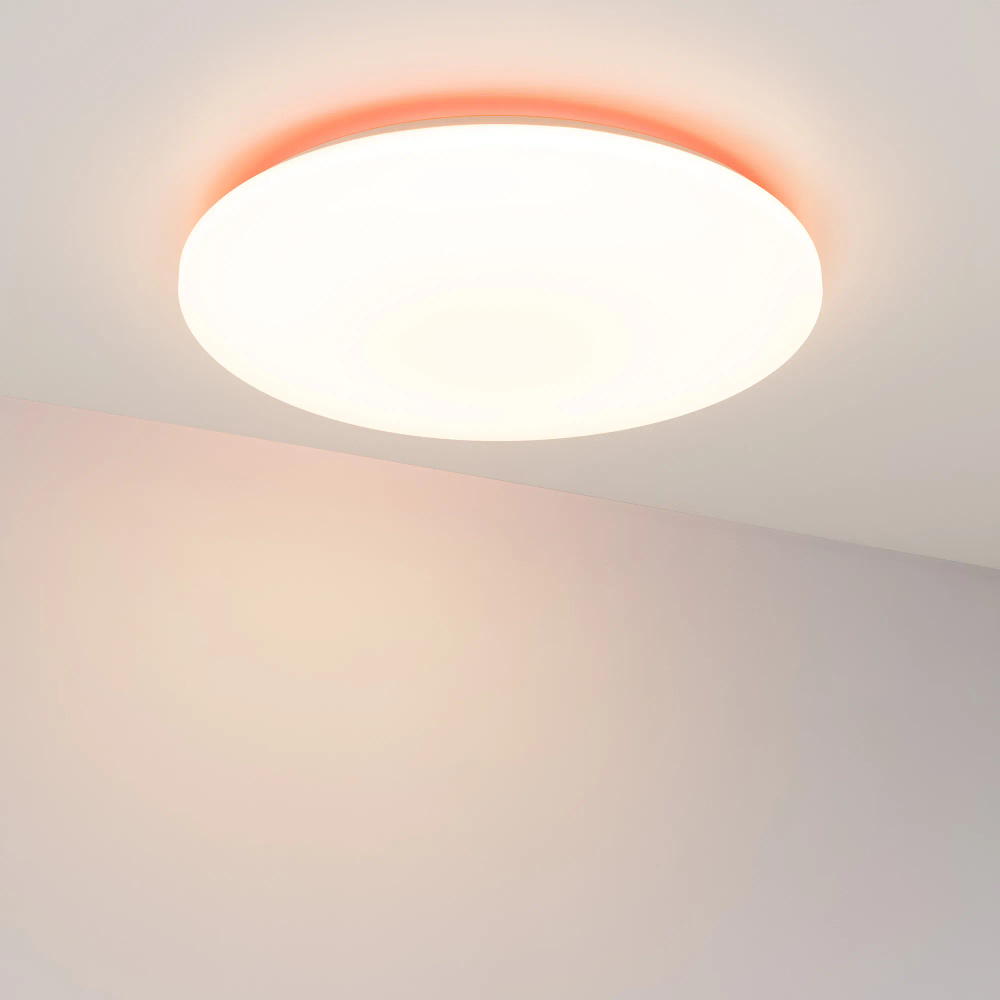 Светильник SP-FAVOR-R600-50W Day4000-MIX-RGB (WH, 100 deg, 230V, Tuya Zigbee) (Arlight, IP20 Пластик, 3 года) 057444
