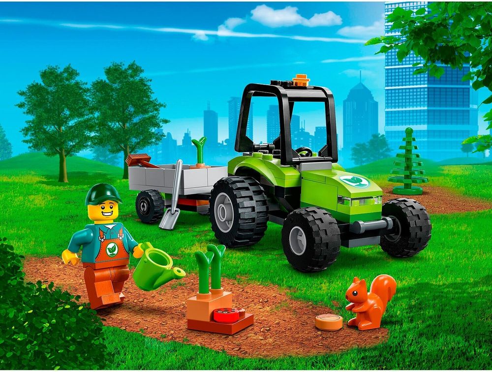 Конструктор LEGO City 60390 Парковый трактор