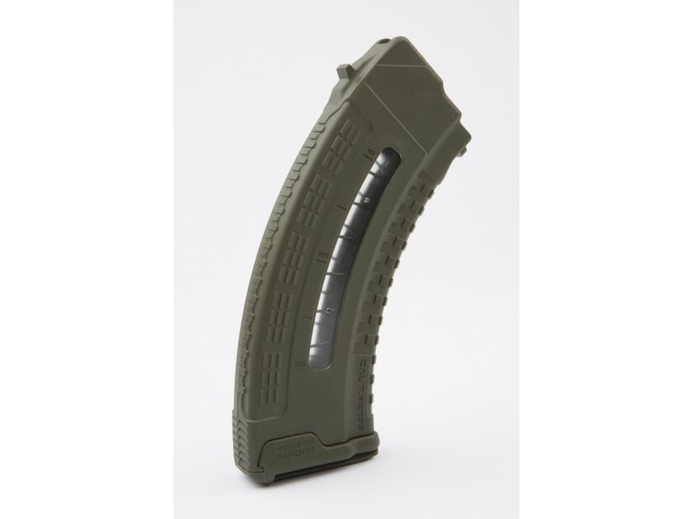 Магазин полимерный 7.62x39 на 30 патронов для AK (green)