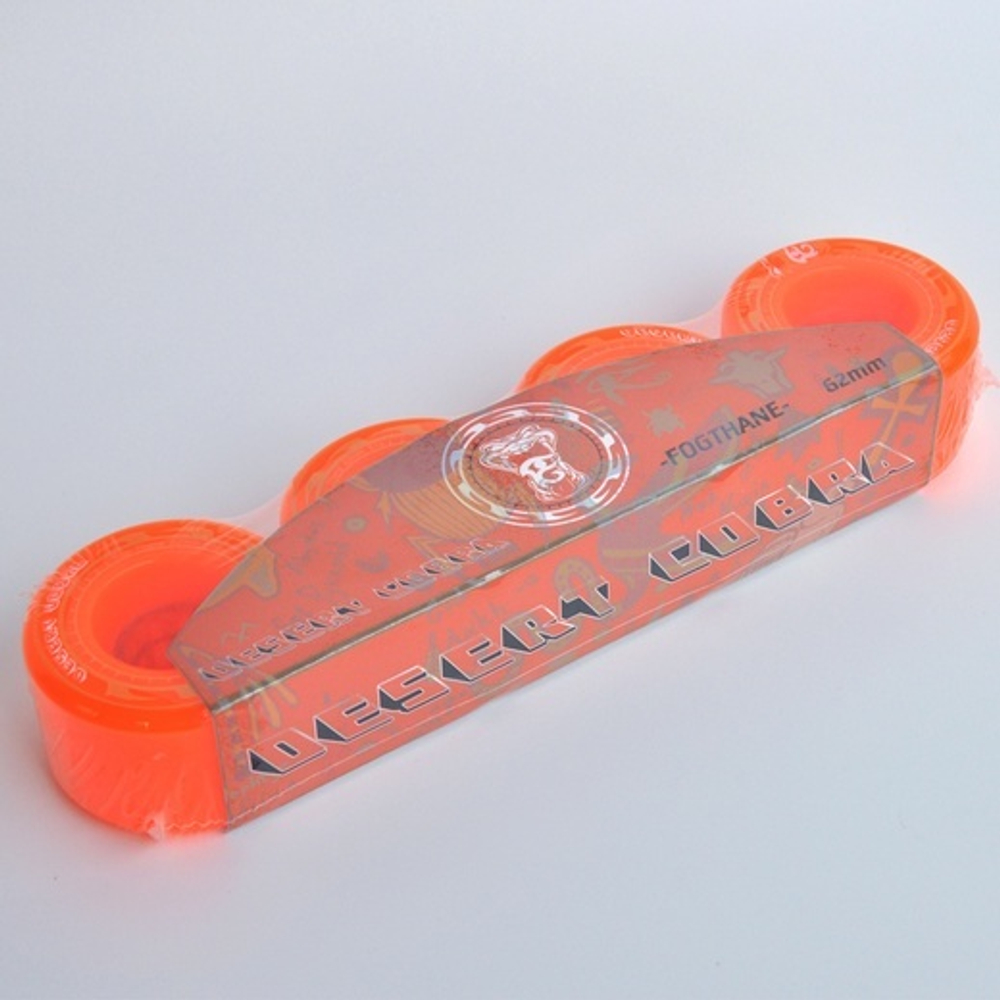 КОЛЕСА ДЛЯ ЛОНГБОРДА KHEPRI DESERT COBRA 62MM ORANGE