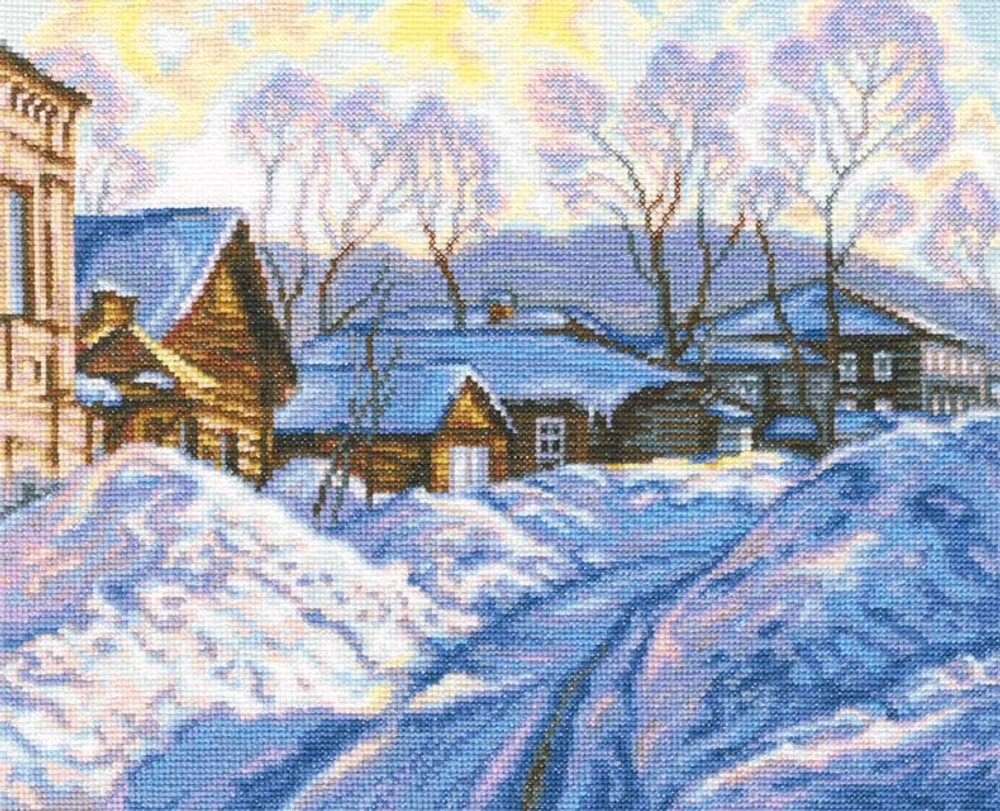 27x22,Аида 16,Белая
